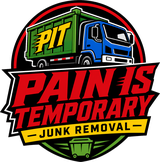 Pain Is Temporary Junk Removal logo